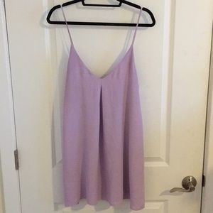 Tobi lavender shift dress